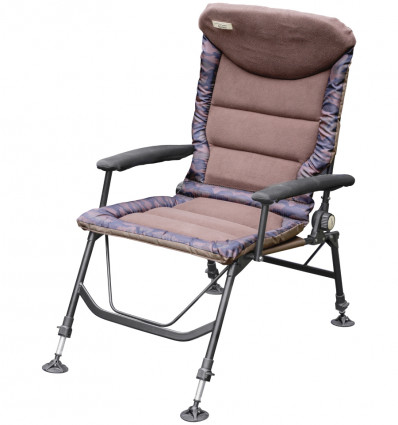 Рибальське крісло Carp Zoom Marshal Camou VIP Chair з підлокітниками