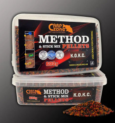 Метод-Стік Мікс пелетс CarpZone Кальмар-Восьминіг-Кріль-Спеції (К.О.К.С.)&nbsp;Method & Stick Mix Pellets 2-4mm 600g
