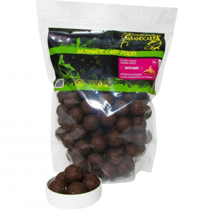 Бойлы прикормочные растворимые КРЕВЕТКА•СПЕЦИИ серия TACTIC, 1 кг