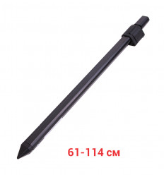 Телескопічна посилена стійка CZ Black Power Bankstick 61-114 cm