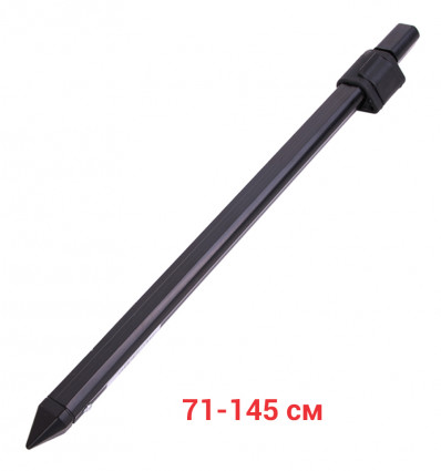 Телескопическая усиленная стойка CZ Black Power Bankstick 76-145 cm