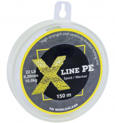 Плетеный шнур World4Carp X-Line PE Spod/Marker 300 м, Ø 0,20 мм