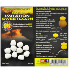 Кукуруза силиконовая Enterprise Pop-Up LARGE SWEETCORN, WHITE