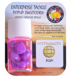 Силиконовая кукуруза Enterprise Pop-Up NUTRABAITS PLUM, Purple