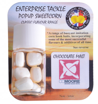 Силиконовая кукуруза Enterprise Pop-Up CC MOORE CHOCOLATE MALT, White