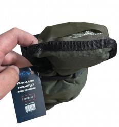 Уцінка Кілки для намету з Молотком World4Carp Tent Peg Set + Hammer, 21,5 см. набір 10 шт.