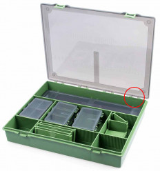 Уцінка Коропова коробка з повідницею World4Carp Tackle Box