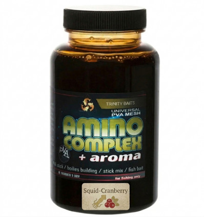 Ликвид Trinity Baits AMINO COMPLEX-aroma Squid-Cranberry 250 мл