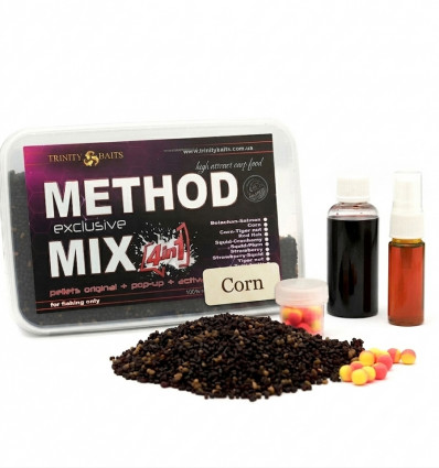 Метод мікс Trinity Baits Method Mix 4in1 Corn