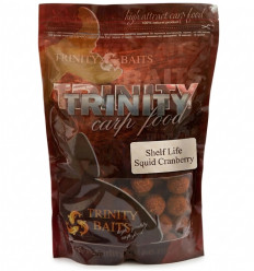 Бойлы прикормочные вареные Trinity Baits Amino Squid-Cranberry 1 кг
