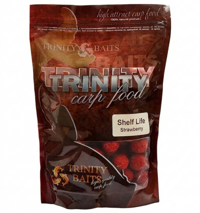 Бойлы прикормочные вареные Trinity Baits Sweet Strawberry 1 кг