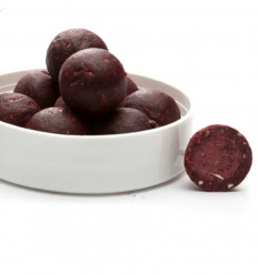 Бойли насадочні варені в розчинній оболонці Trinity Baits Double Squid-Cranberry 20→14 мм, 100 г