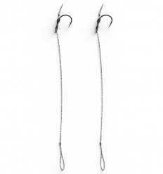 Готовый поводок со скруткой W4C Method Feeder Rig Spear, Wide Gape