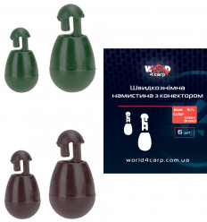 Швидкознімні намистини з конектором World4Carp Quick Change Beads, 6 шт
