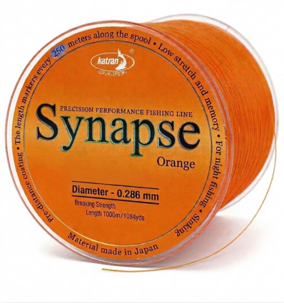 Леска Katran Synapse Orange 1000 м