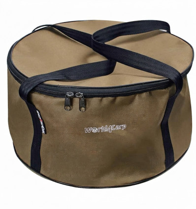 М'яке відро з кришкою для риболовлі World4Carp Soft bucket PU (поліуретан) 25 л