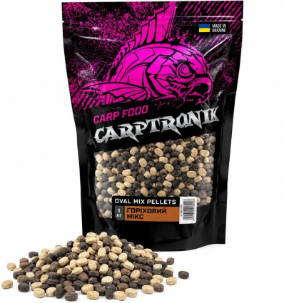 Пелетс Carptronik Oval Mix Горіховий мікс 1 кг