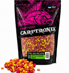 Пелетс Carptronik Oval Mix Фруктовий мікс 1 кг