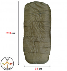 Карповый спальный мешок Fox EOS 2 Sleeping Bag 3 сезона