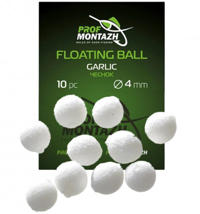 Плавающая насадка EVA Проф Монтаж Floating Ball Чеснок (Garlic)
