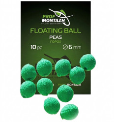 Плавающая насадка EVA Проф Монтаж Floating Ball Горох (Peas)