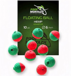 Плавающая насадка EVA Проф Монтаж Floating Ball Конопля (Hemp)