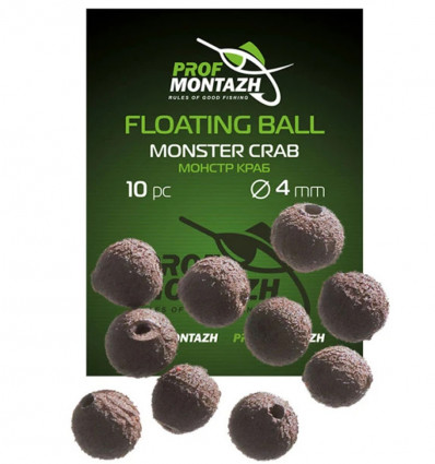 Плаваюча насадка EVA Проф Монтаж Floating Ball Монстр краб (Monster crab)