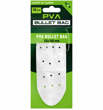 ПВА мішки перфорировані зі шнурком Carp Zoom PVA Bullet Bag