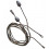 Петли лидкор World4Carp для Флэт-Метода с быстросъемной бусиной, 52 см (2 шт)