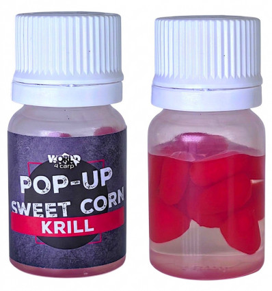 Силіконова кукурудза W4C КРІЛЬ pop up sweet corn Krill red