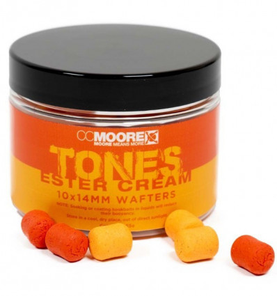 Бойли нейтральної плавучості CC Moore Ester Cream Tones Dumbell Wafters 10x14 мм