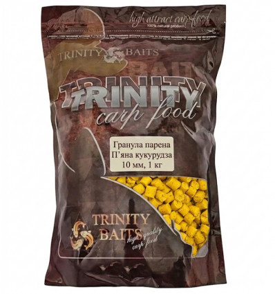 Гранула парена Кукурудза (мука кукурудзи 70 %) Trinity Baits 1 кг