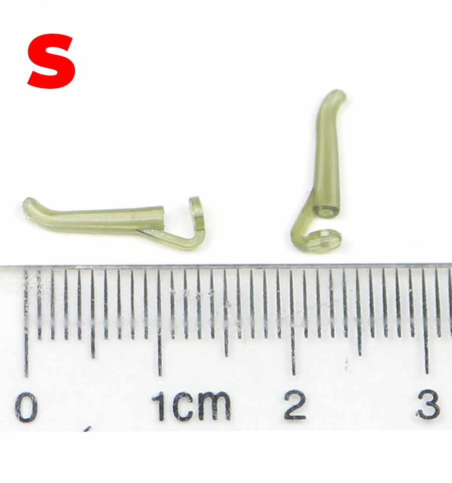 Адаптер для крючка S, Rig Aligner F-Shape, лентяйка 10 шт