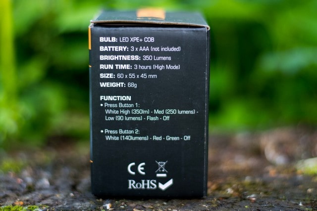 FOX Halo Multi-colour Headtorch