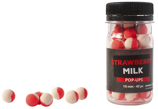 Бойли плаваючі Strawberry & Milk (полуниця молоко)