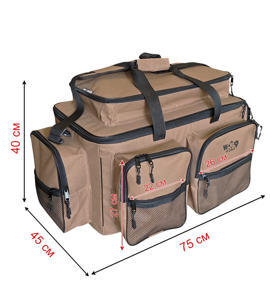 Сумка для рыбалки W4C Carryall Bag large, 75 л 