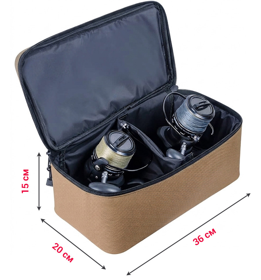 Чехол для 2-х катушек World4Carp Reel Box Large 2